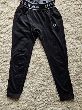 Baleaf Boys Tights Black Small